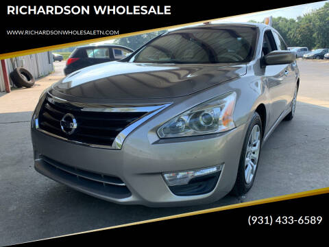 2015 Nissan Altima for sale at RICHARDSON WHOLESALE in Fayetteville TN