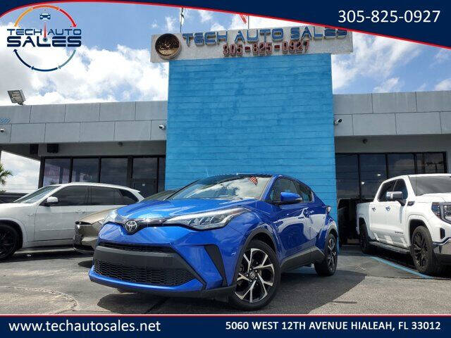 2021 Toyota C-HR for sale at Tech Auto Sales in Hialeah FL