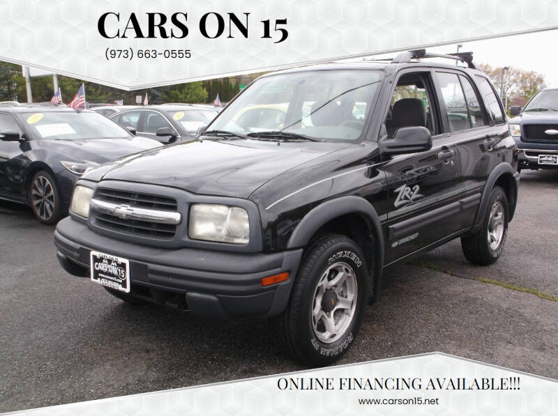 2001 Chevrolet Tracker for sale at Cars On 15 in Lake Hopatcong NJ
