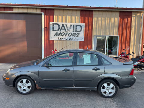 2005 Ford Focus for sale at DAVID MOTORS LLC in Grey Eagle MN