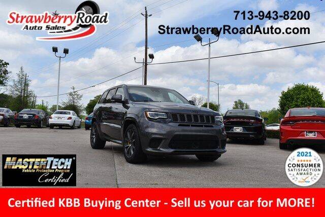2018 Jeep Grand Cherokee for sale at Strawberry Road Auto Sales in Pasadena TX