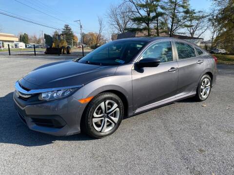 2017 Honda Civic for sale at M4 Motorsports in Kutztown PA