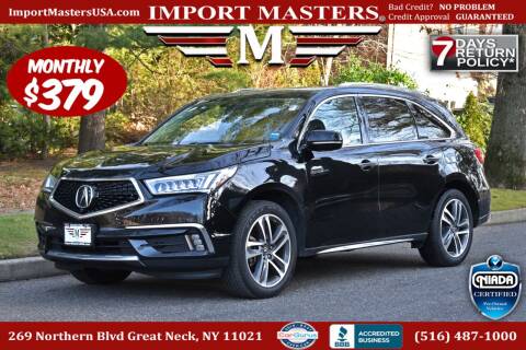 2018 Acura MDX for sale at Import Masters in Great Neck NY