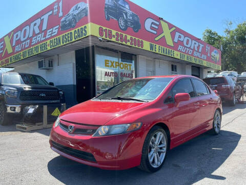 2008 Honda Civic for sale at EXPORT AUTO SALES, INC. in Nashville TN