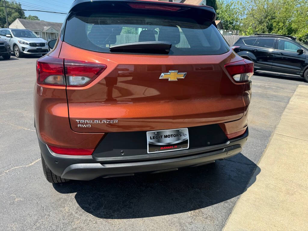 2021 Chevrolet Trailblazer for sale at Legit Motors in Elkhart, IN