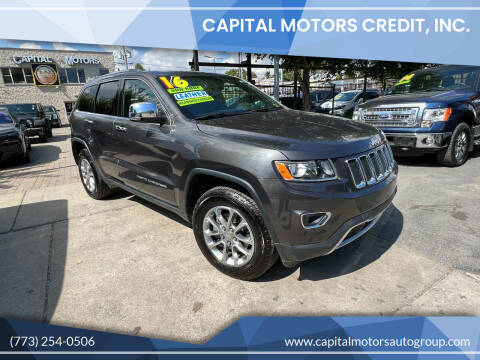 2016 Jeep Grand Cherokee for sale at Capital Motors Credit, Inc. in Chicago IL