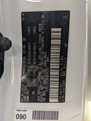 2017 Toyota Sienna L 7-Passenger