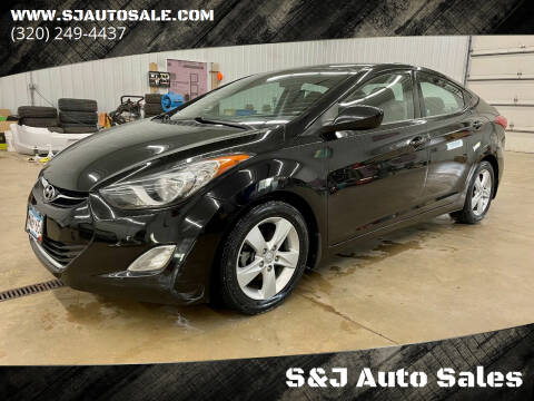 2013 Hyundai Elantra for sale at S&J Auto Sales in South Haven MN