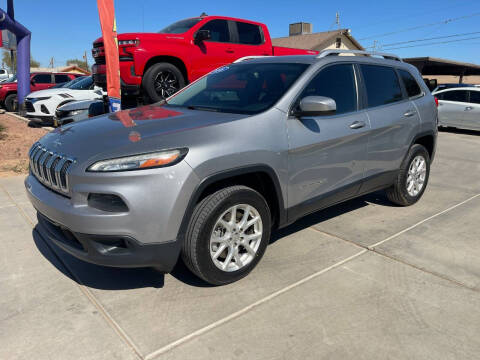 2016 Jeep Cherokee for sale at A AND A AUTO SALES in Gadsden AZ