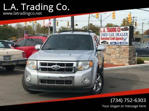 2010 Ford Escape for sale at L.A. Trading Co. Woodhaven in Woodhaven MI