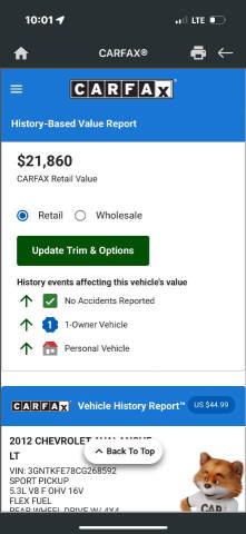 2012 Chevrolet Avalanche LT