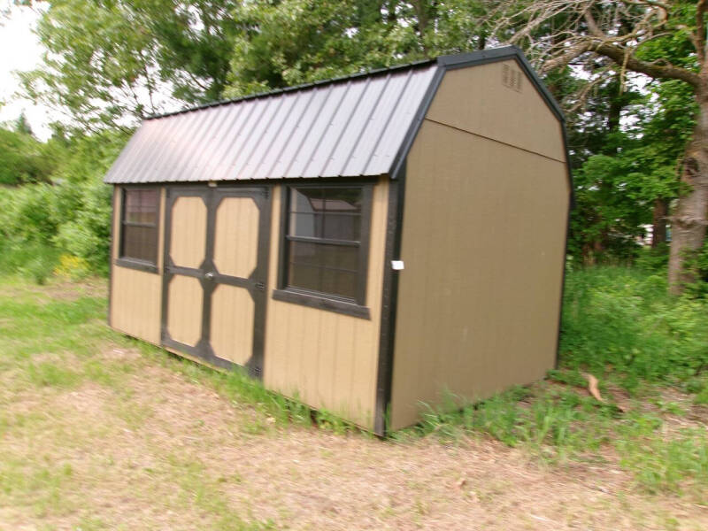 10 x 16 side lofted barn
