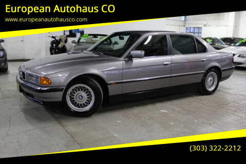1995 BMW 7 Series for sale at European Autohaus CO in Denver CO