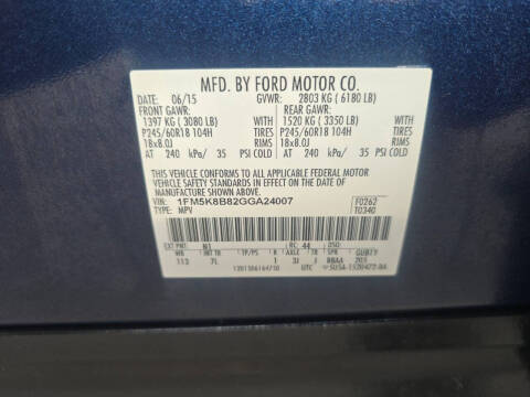 2016 Ford Explorer