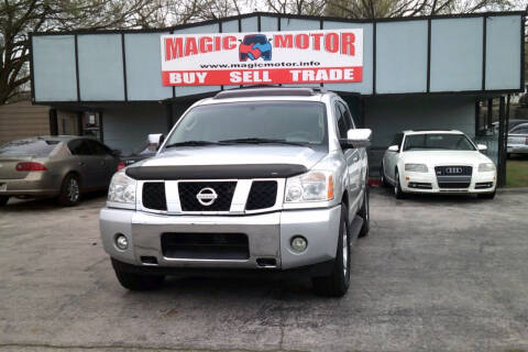 2004 Nissan Armada for sale at Magic Motor in Bethany OK