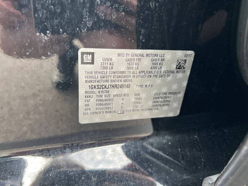 2017 GMC Yukon Denali
