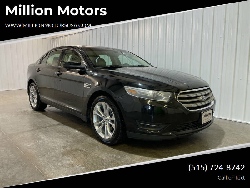 2013 Ford Taurus for sale at Million Motors in Adel IA