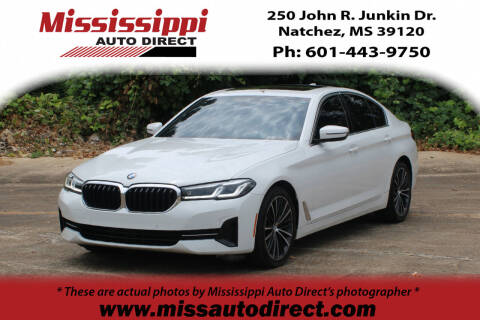 2021 BMW 5 Series for sale at Auto Group South - Mississippi Auto Direct in Natchez MS