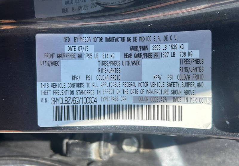 2016 Scion iA