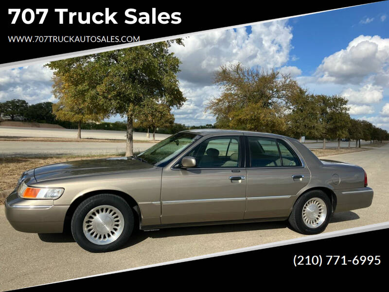 2002 Mercury Grand Marquis for sale at BRACKEN MOTORS in San Antonio TX