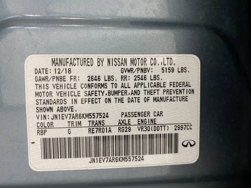 2019 Infiniti Q50 3.0T Luxe