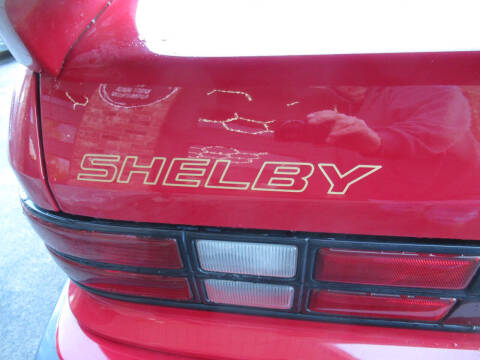 1989 Dodge Shadow Shelby CSX
