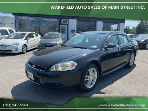 2014 Chevrolet Impala Limited for sale at Wakefield Auto Sales of Main Street Inc. in Wakefield MA