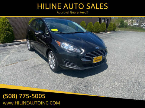 2014 Ford Fiesta for sale at HILINE AUTO SALES in Hyannis MA