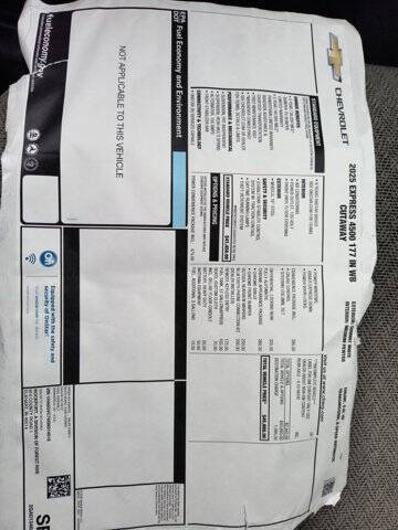 2025 Chevrolet Express 4500