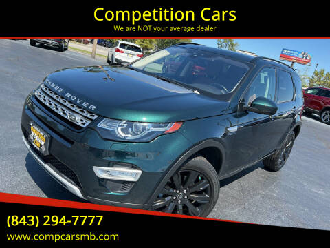 2017 Land Rover Discovery Sport for sale at Competition Cars in Myrtle Beach SC