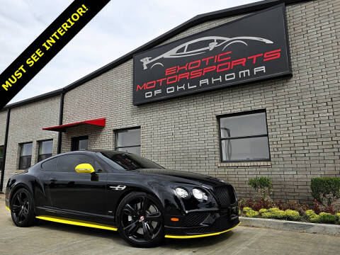 2017 Bentley Continental for sale at Exotic Motorsports of Oklahoma in Edmond OK