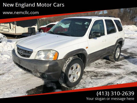 2004 Mazda Tribute for sale at New England Motor Cars in Springfield MA