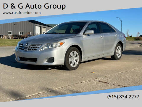 2011 Toyota Camry for sale at D & G Auto Group in De Soto IA