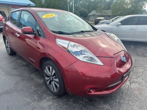 2014 Nissan LEAF for sale at Steerz Auto Sales in Frankfort IL