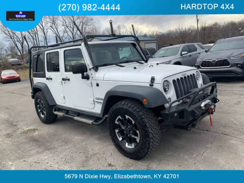 2015 Jeep Wrangler Unlimited for sale at Lakeside Auto Mart in Elizabethtown KY