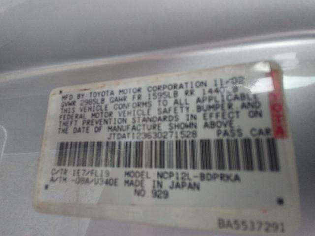2003 Toyota ECHO