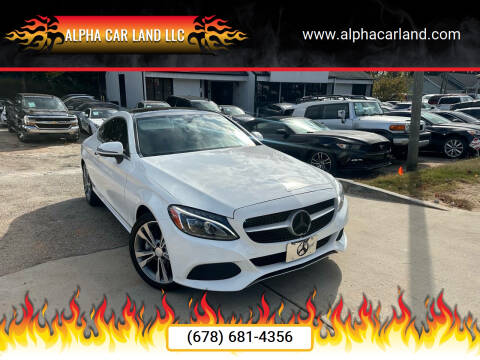 2017 Mercedes-Benz C-Class for sale at Alpha Car Land LLC in Snellville GA