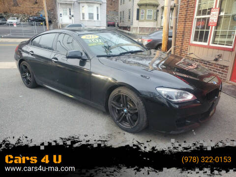 2015 BMW 6 Series for sale at Cars 4 U in Haverhill MA