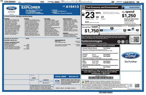 2020 Ford Explorer Limited