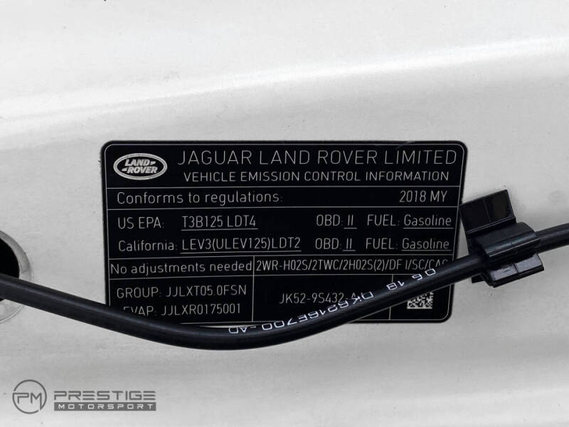 2018 Land Rover Range Rover Sport