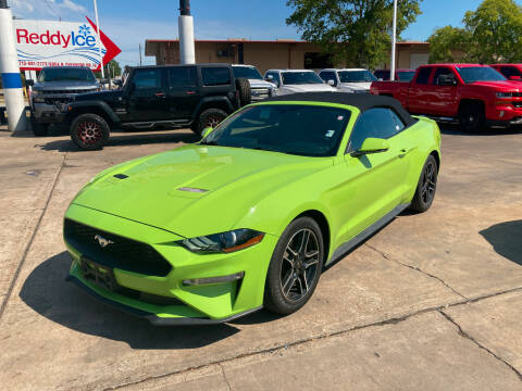 2020 Ford Mustang for sale at ANF AUTO FINANCE in Houston TX