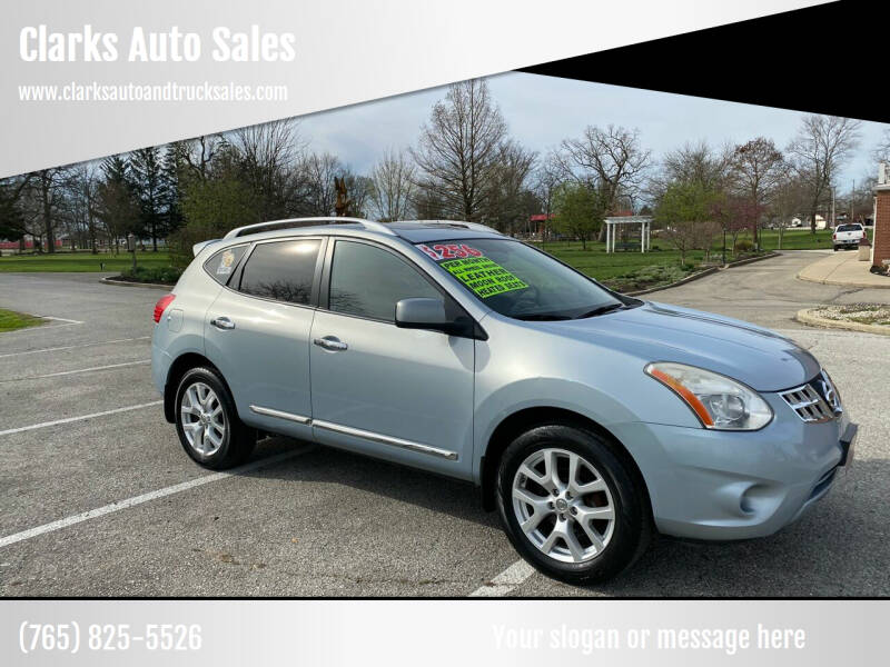 2011 Nissan Rogue for sale at Clarks Auto Sales in Connersville IN