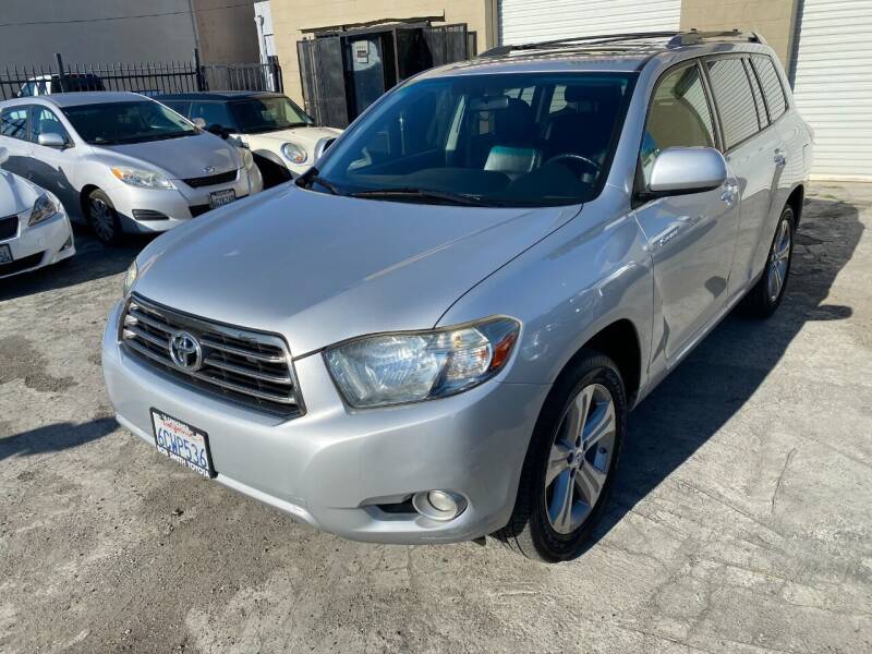 2008 Toyota Highlander for sale at 101 Auto Sales in Sacramento CA