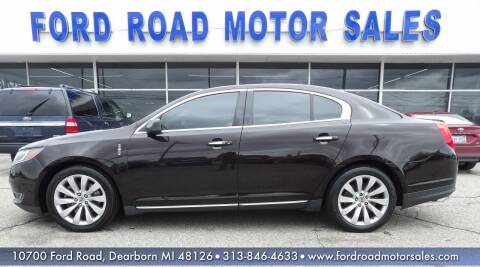 2013 Lincoln MKS for sale at Ford Road Motor Sales in Dearborn MI