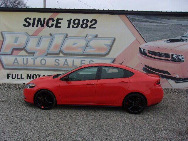 2016 Dodge Dart for sale at Pyles Auto Sales in Kittanning PA