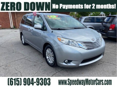 2012 Toyota Sienna for sale at Speedway Motors in Murfreesboro TN