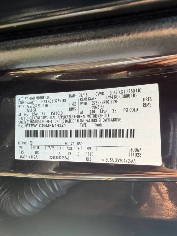 2018 Ford F-150