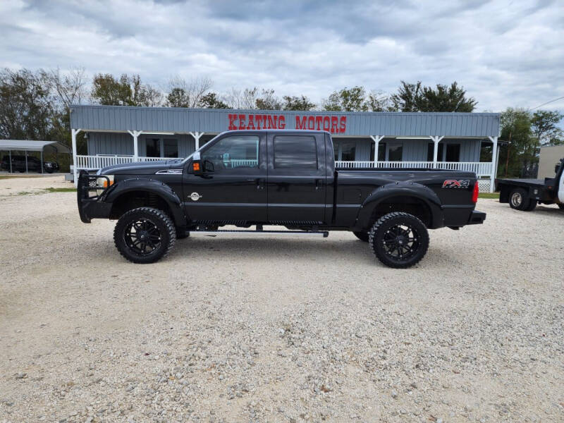 2013 Ford F-250 Super Duty for sale at KEATING MOTORS LLC in Sour Lake TX