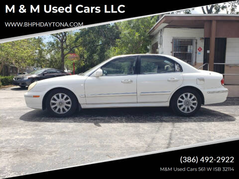 2004 Hyundai Sonata for sale at M & M Used Cars LLC in Daytona Beach FL