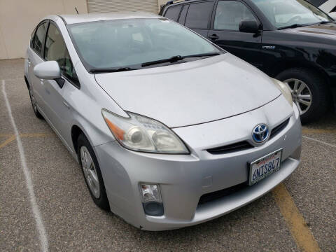 2010 Toyota Prius for sale at CARFLUENT, INC. in Sunland CA